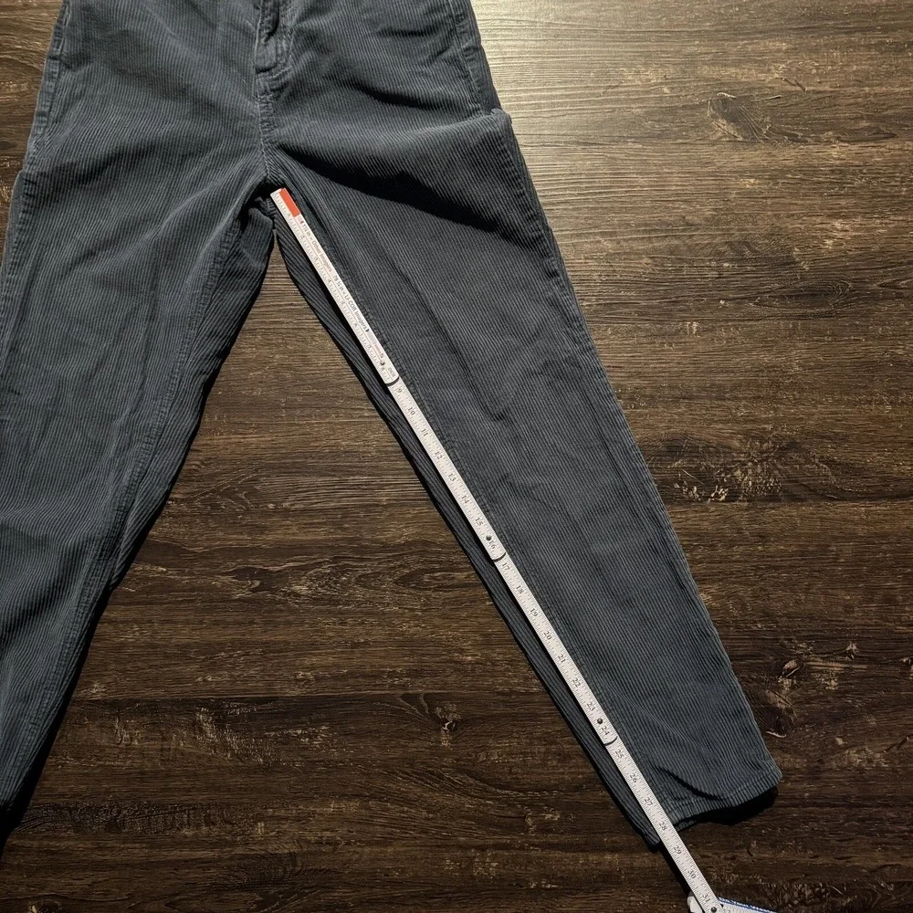 BDG Womens Jeans Blue 26 Mom High Rise Corduroy Urban Outfitters 100% Cotton‎